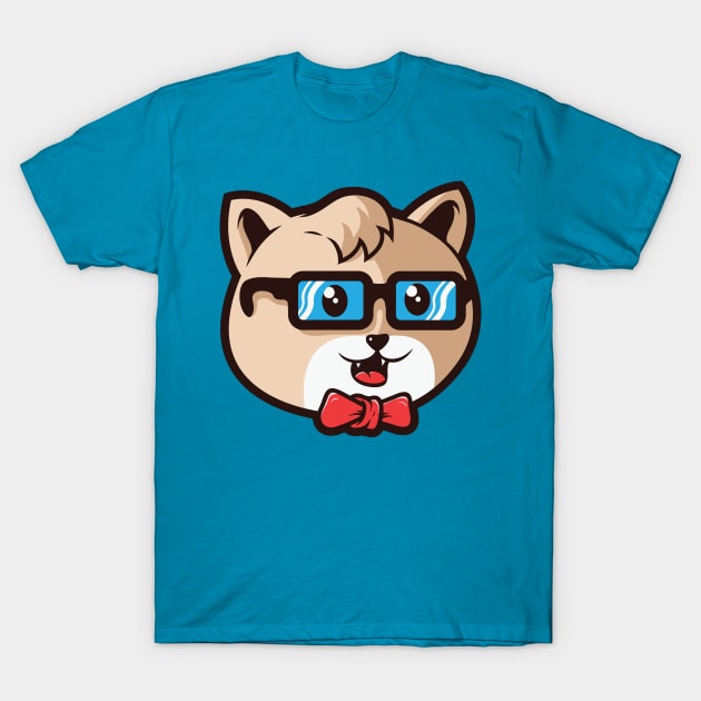 Smarty Cat T-Shirt by RUA